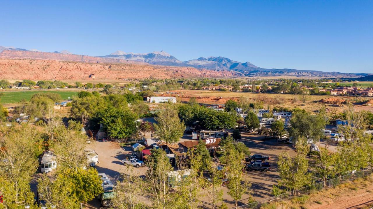 FunStays Glamping Setup Tent in RV Park #6 OK-T6 Moab Eksteriør billede