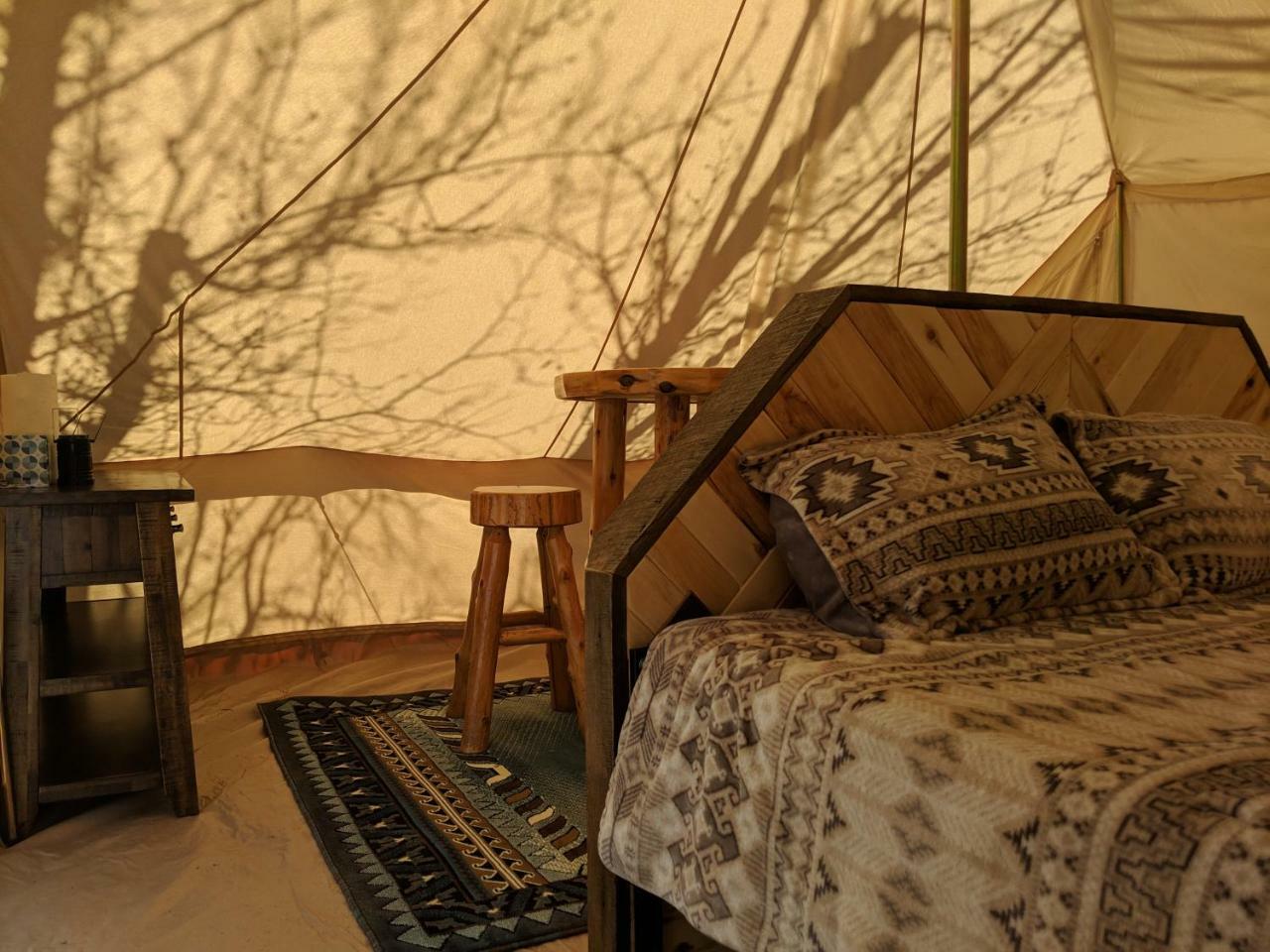 FunStays Glamping Setup Tent in RV Park #6 OK-T6 Moab Eksteriør billede
